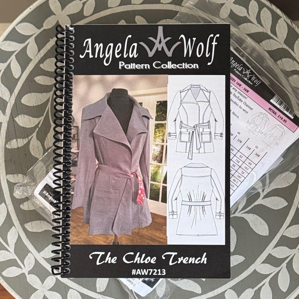 Angela Wolf Pattern Collection - The Chloe Trench
